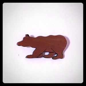 Vintage Bear Brooch